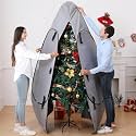 Upright Christmas Tree Storage Bag - 7.5 Ft, Fits 6 Ft to 7.5 Ft Trees