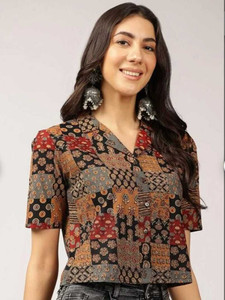 upsara fashion Casual Striped Women Multicolor Top