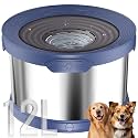 UPSKY 12L Dog Water Bowl No Spill Stainless Steel for Slow Drinking Blue