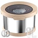 UPSKY 8L Dog Water Bowl No Spill Stainless Steel for Slow Drinking Beige