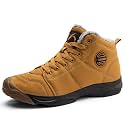 UPSOLO Mens Winter Trekking Snow Boots Water Resistant Shoes Anti-Slip Fully Fur Lined Casual Lightweight Hiking Boot