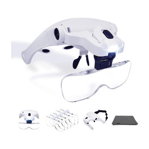 uptodateprouducts Magnifier 1X to 3.5X Headband