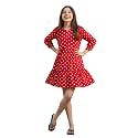 Uptownie Lite Girls Knee Length A-Line Tiered