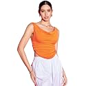 Uptownie Women Top Stretchable Cowl Neck