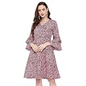 Uptownie Lite Women39s Crepe Skater Knee Length