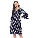 Uptownie Lite Women39s Crepe Skater Knee Length