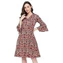 Uptownie Lite Women39s Crepe Skater Knee Length