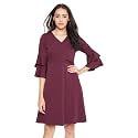 Uptownie Lite Women39s Crepe Skater Knee Length