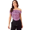 Uptownie Women Top Stretchable Cowl Neck