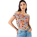 Uptownie Women Top Stretchable Cowl Neck