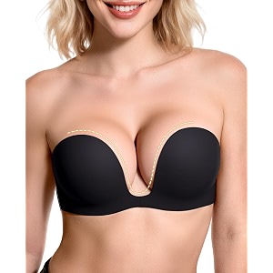 Upushall Strapless Push Up Bras for Women