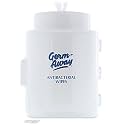 Upward-Pull Wall Mounted Wipes Dispenser for Surface or Skin Wet Wipes - Stylish White Dispenser for Sanitizing Hand Wipe Refill Rolls in Public Facilities, Offices, Hospitals, Stores