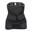 3-in-1 Postpartum Belly Band for Women, Abdominal Belt for Post Pregnancy &amp; C-Section Recovery, Adjustable Waist, Belly &amp; Pelvic Support, Free Size 30–46 Inch, Tummy Compression Shapewear, Postnatal Support