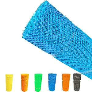 ur little shop 33 feet height x 20 feet length uv stabilized pvc tree guard net_fencing net_fencing mesh_anti bird net_blue color uofw28