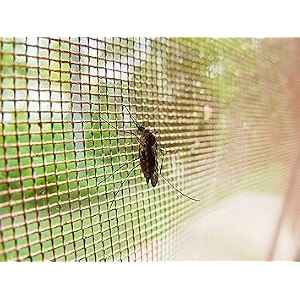 ur little shop foldable polyster king size double bed mosquito net_200 x 210 x 150 cms_multi color dhpmcrt