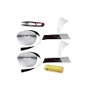 UR LITTLE SHOP 25 Meters Each Self Adhesive Hook Tape and Self Adhesive Loop Tape_20MM_Black Color_with Easy Removal Sticker DHPMCRJ
