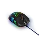 uRage Reaper 500" USB Wired Gaming Mouse with 6 Fast Response Keys, Adjustable dpi up to 10000, 1000 HZ USB Polling Rate, Adjustable RGB Lighting (16.8 Million Colors) Ultra-Lightweight Gaming Mouse