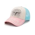 URAMAN Cowboy Trucker Hats for Women Men Western Cowgirl Cute Baseball Cap