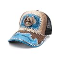 URAMAN Cowboy Trucker Hats for Women Men Western Cowgirl Cute Baseball Cap