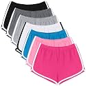 URATOT 7 Pack Womens Cotton Shorts Dolphin