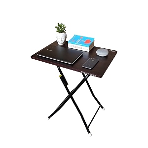 folding study table i foldable laptop desk i portable breakfast unit i multipurpose children39s table matte finish dark rosewood