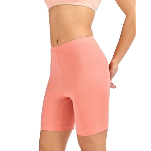 urban adventure high coverage premium cotton spandex mid waist elastane stretch shorties - gym -cycling shortstights for women