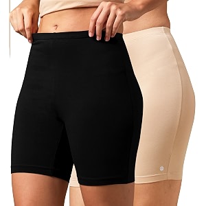 urban adventure high coverage premium cotton spandex mid waist elastane stretch shorties - gym -cycling shortstights for women