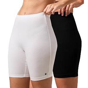 urban adventure high coverage premium cotton spandex mid waist elastane stretch shorties - gym -cycling shortstights for women