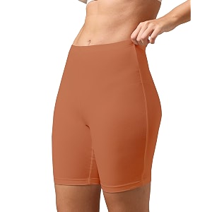 urban adventure high coverage premium cotton spandex mid waist elastane stretch shorties - gym -cycling shortstights for women