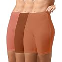 URBAN ADVENTURE High Coverage Premium Cotton Spandex Mid Waist Elastane Stretch Shorties - Gym -Cycling Shorts/Tights for Women