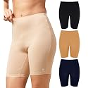 URBAN ADVENTURE High Coverage Premium Cotton Spandex Mid Waist Elastane Stretch Shorties - Gym -Cycling Shorts/Tights for Women