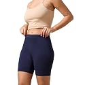 URBAN ADVENTURE High Coverage Premium Cotton Spandex Mid Waist Elastane Stretch Shorties - Gym -Cycling Shorts/Tights for Women