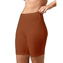URBAN ADVENTURE High Coverage Premium Cotton Spandex Mid Waist Elastane Stretch Shorties - Gym -Cycling Shorts/Tights for Women