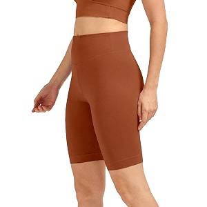 urban adventure high waist cotton cycling shorts for women  stretchable active wear for workout running amp yoga
