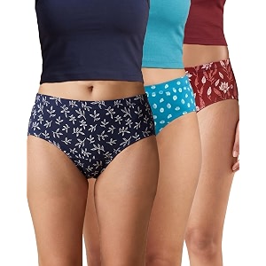 URBAN ADVENTURE Womens Cotton Printed High Waist