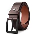 Urban alfami Men39s Genuine Leather Belt for