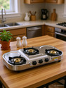 Urban Chef ISI certified Trios Oval Stainless