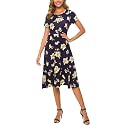 Urban CoCo Women39s Floral Print Short Sleeve