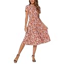 Urban CoCo Women39s Floral Print Short Sleeve