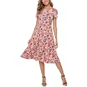 Urban CoCo Women39s Floral Print Short Sleeve