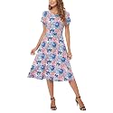 Urban CoCo Women39s Floral Print Short Sleeve