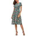 Urban CoCo Women39s Floral Print Short Sleeve