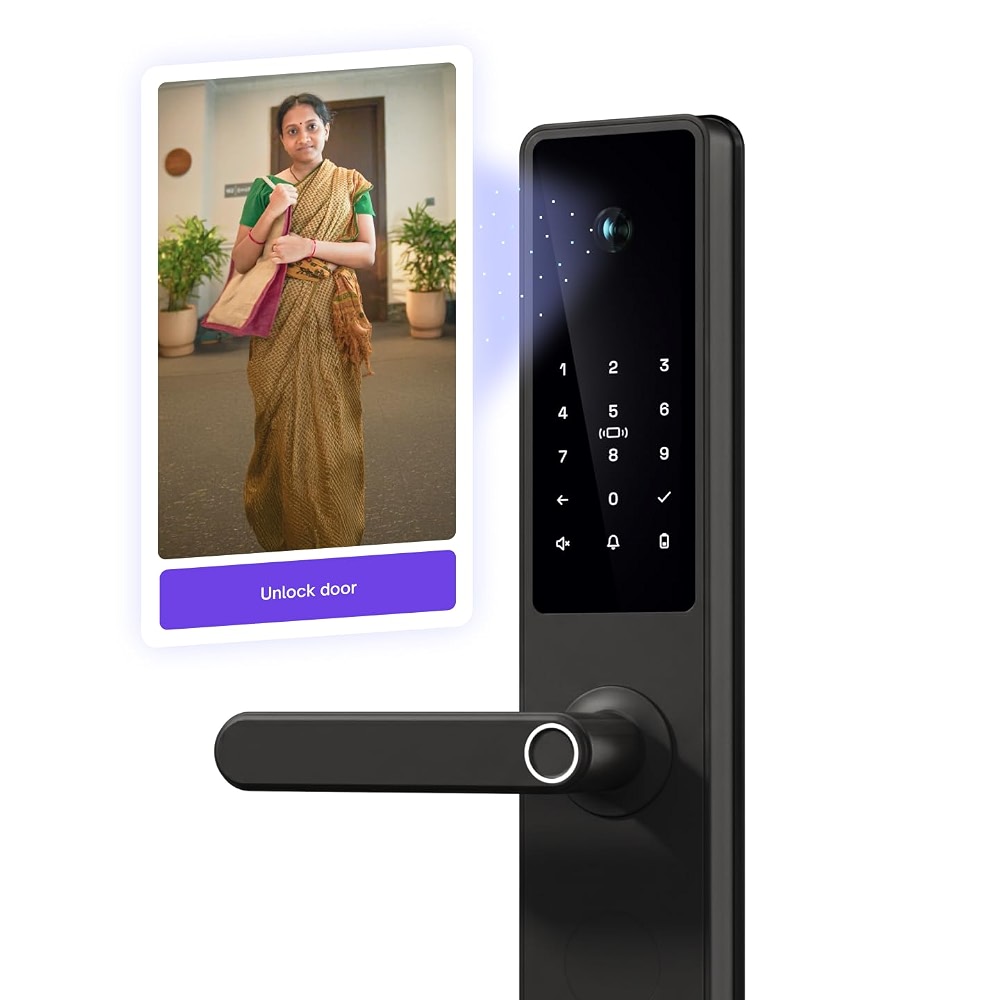 Hd Lock Native Lock Pro by Urban Company | Smart Door Lock with in-Built HD ...