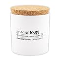 Urban Concepts by DECOCANDLES - Highly Scented Soy Candle - Long Lasting - Hand Poured in USA (9 Oz. Cork, Jasmine, Oud &amp; Sandalwood)