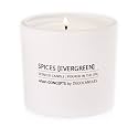Urban Concepts by DECOCANDLES - Highly Scented Soy Candle - Long Lasting - Hand Poured in USA (12 Oz., Spices &amp; Evergreen)
