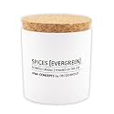 Urban Concepts by DECOCANDLES - Highly Scented Soy Candle - Long Lasting - Hand Poured in USA (9 Oz. Cork, Spices &amp; Evergreen)