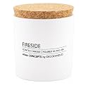 Urban Concepts by DECOCANDLES - Highly Scented Soy Candle - Long Lasting - Hand Poured in USA (9 Oz. Cork, Fireside)