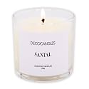 Urban Concepts by DECOCANDLES - Highly Scented Soy Candle - Long Lasting - Hand Poured in USA (6 Oz., Santal)