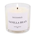 Urban Concepts by DECOCANDLES - Highly Scented Soy Candle - Long Lasting - Hand Poured in USA (6 Oz., Vanilla Bean)