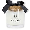Urban Concepts by DECOCANDLES - Highly Scented Soy Candle - Long Lasting - Hand Poured in USA (9 Oz. Cork, Island Coconut)